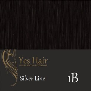 Yes Hair Simply Clips In 2  kleur 1B Zwart Yes Hair Simply Clips In 2  kleur 1B Zwart