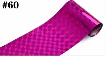 Nail Foil Silver nummer 60 (120 cm)