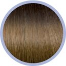 Euro Socap Flat Ring On extensions OMBRE 4/14 Donker Kastanjebruin - Blond