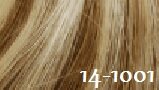 Great Hair extensions/50 cm stijl KL: 14/1001 - blond & platinablond