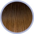 Seiseta Invisible Clip-on OMBRE kleur #6/27 Chocoladebruin/Midden Goudblond