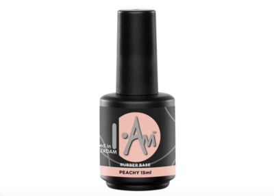 I.Am Rubber Base Peachy (15ml) | HEMA & TPO vrij