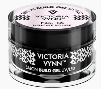 Victoria Vynn™ Self-Leveling Builder Gel 16 Delicate Rouge 15ml – Delicaat Roze-Roze Cover Bouwgel
