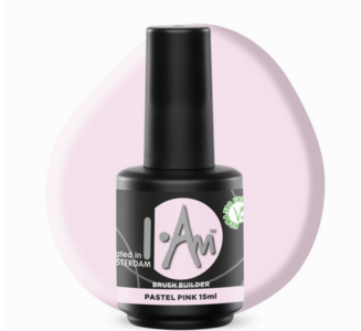 I.Am Brush Builder – Pastel Pink (15ml) HEMA & TPO vrij