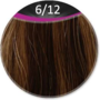 Great Hair Tape Extensions 40 cm kleur Great Hair Tape Extensions 40 cm 6/12 - chocoladebruin & donker goudblond