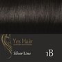 Yes Hair Extensions Silver Line 40 cm NS kleur 1B
