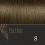 Yes Hair Extensions Silver Line 55/60 cm NS kleur 8 