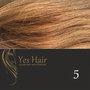 Yes hair weft 1.30 breed  42 cm lang  kleur 5