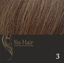 Yes Hair Weft 52 cm breed kleur 3 Midden Donker Bruin