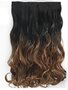 Clip In Hair One Stroke wavy 55 cm OMBRE #1B/27