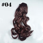 Clip In Hair One Stroke wavy 55 cm #4