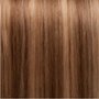 DS hairextensions 51 cm Natural Straight kl: 6/27 Brown+Honey Brown highlights