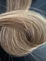 Estee Paris Genius Weft 40cm Kleur Ombre Q3/Q3+Q5 - Lichtbruin + donkerblond met lichtbruine roots | 100% Remy Haar