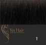 Yes Hair Weft 52 cm breed kleur 1 Zwart