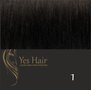 Yes Hair Weft 130 cm breed kleur 1 Zwart