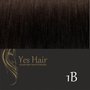Yes Hair Weft 130 cm breed kleur 1B Zwart Bruin 