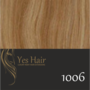 Yes Hair Weft 130 cm breed kleur 1006 Midden Blond