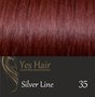 Yes Hair Extensions Silver Line 40 cm NS kleur 35