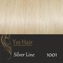 Yes Hair Extensions Silver Line 55/60 cm NS kleur 1001