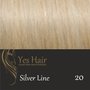 Yes Hair Extensions Silver Line 55/60 cm NS kleur 20