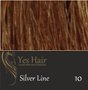 Yes Hair Weft Silver Line 100 cm breed kleur 10