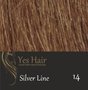 Yes Hair Weft Silver Line 100 cm breed kleur 14