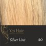 Yes Hair Weft Silver Line 100 cm breed kleur 20