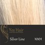 Yes Hair Weft Silver Line 100 cm breed kleur 1001 WAVY