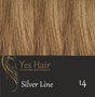 Yes Hair Extensions Silver Line 50 cm NS kleur 14