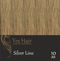 Yes Hair Extensions Silver Line 50 cm NS kleur 10 as
