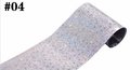 Nail Foil Silver nummer 4 (120 cm)