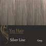Yes Hair Extensions Silver Line 50 cm NS kleur Grey