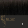 Yes hair weft 1.30 breed  42 cm lang  kleur 1