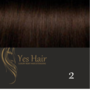 Yes hair weft 1.30 breed  42 cm lang  kleur 2