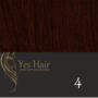 Yes hair weft 1.30 breed  42 cm lang  kleur 4