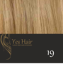 Yes hair weft 1.30 breed  42 cm lang  kleur 19